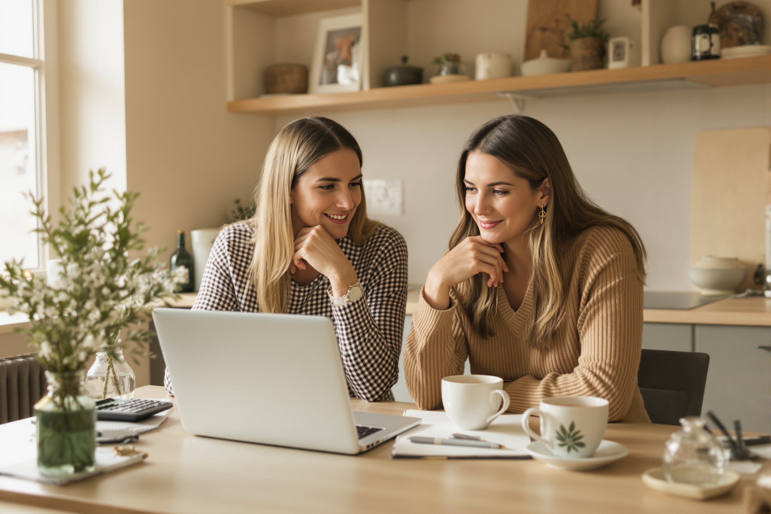 Household reviewing domestic staff employment costs in a London home