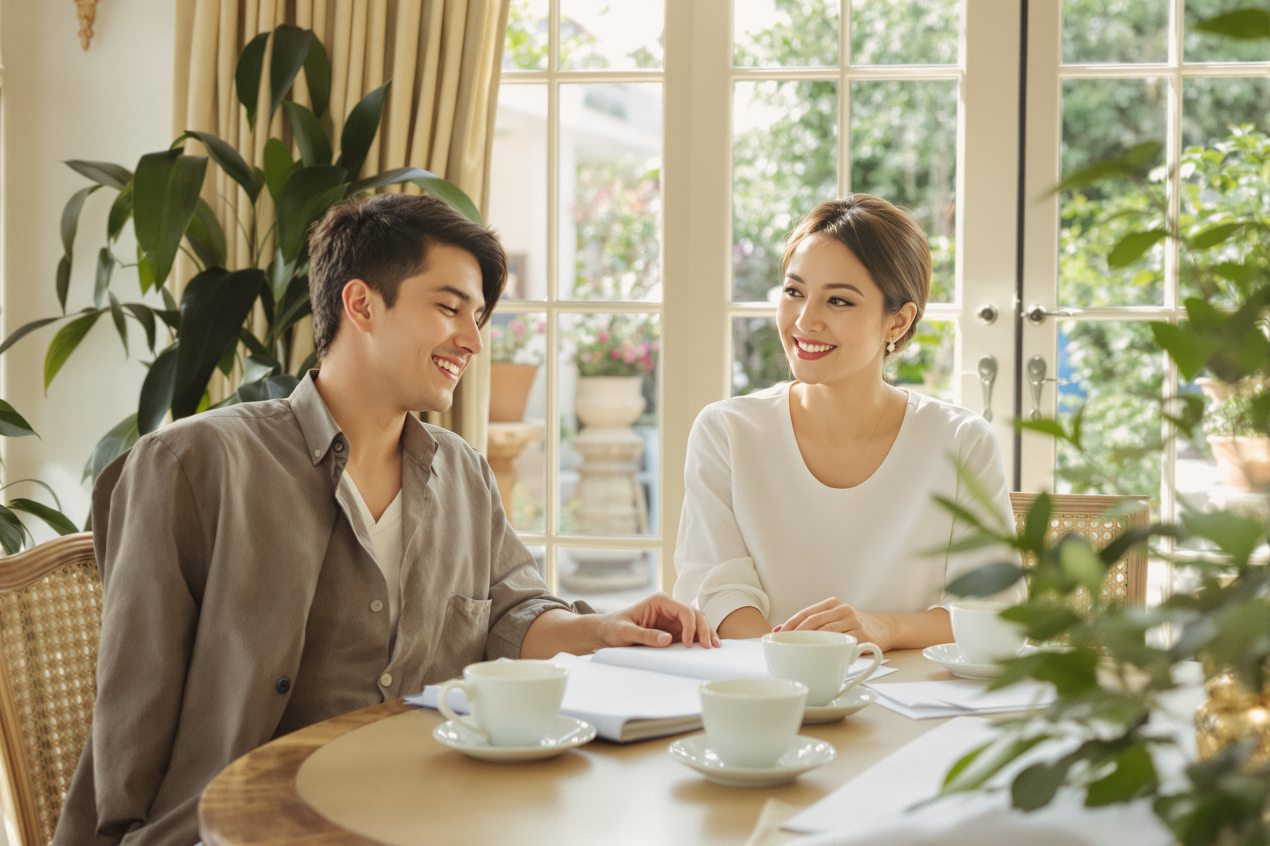 Household reviewing a domestic staff candidate reference
